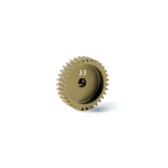 ALU PINION GEAR - HARD COATED 33T / 48 - 365733 - XRAY