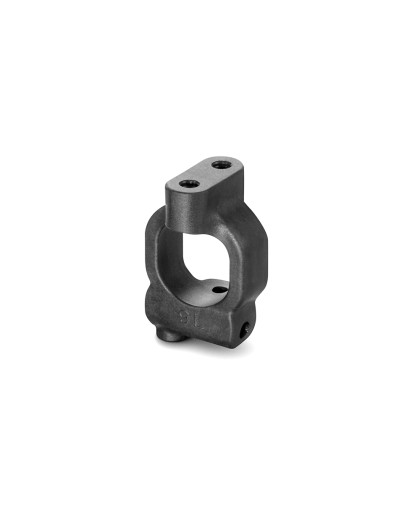 COMPOSITE C-HUB 9° DEG. LEFT - GRAPHITE - 362220-G - XRAY