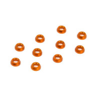 ALU CONICAL SHIM 3x6x2.0MM - ORANGE (10) - 362280-O - XRAY