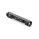 ALU LOWER SUSP. HOLDER HS BULKHEAD -WIDE -FRONT-FRONT - XRAY - 362314