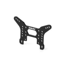 XB4 Support d'amortisseurs arrière alu 3.0mm - V2 - XRAY - 363084