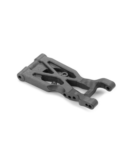 SUSPENSION ARM REAR LOWER LEFT - 3-HOLE - GRAPHITE - XRAY - 363124-G