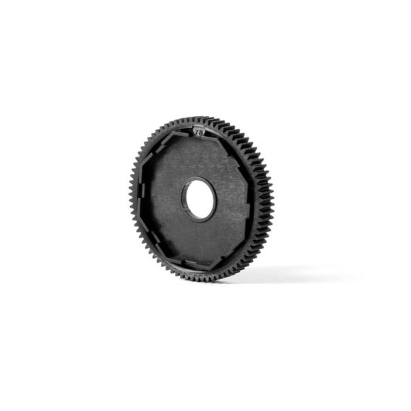 COMPOSITE 3-PAD SLIPPER CLUTCH SPUR GEAR 78T / 48 - 365878 - XRAY