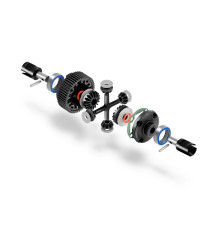 GEAR DIFFERENTIAL - LARGE VOLUME - SET - 364903 - XRAY