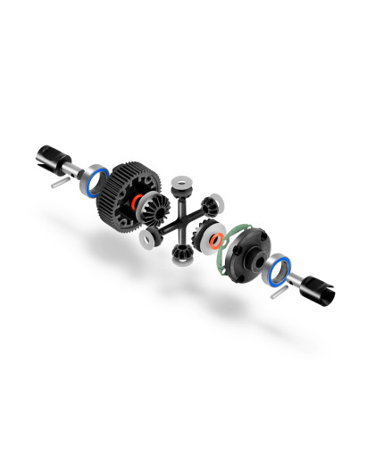 GEAR DIFFERENTIAL - LARGE VOLUME - SET - 364903 - XRAY