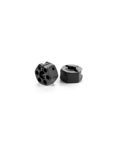 "ALU WHEEL HUB 12MM - OFFSET ""+2.25MM"" (2) - 365357 - XRAY"