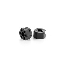XB4 Hexagones de roue 12mm +3.00mm (2) - XRAY - 365358