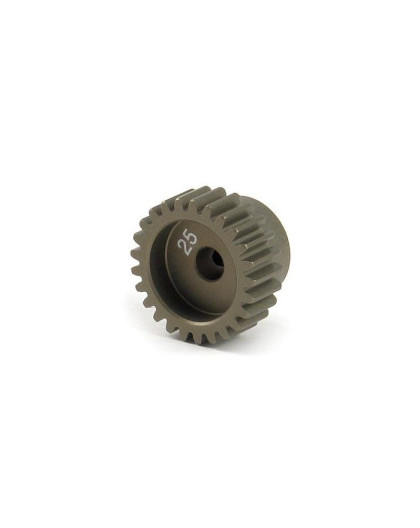 ALU PINION GEAR - HARD COATED 25T / 48 - 365725 - XRAY