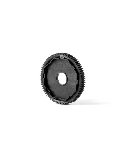 COMPOSITE 3-PAD SLIPPER CLUTCH SPUR GEAR 78T / 48 - 365878 - XRAY