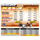 FRONT SPRING-SET - 4 DOTS (2) - 368186 - XRAY