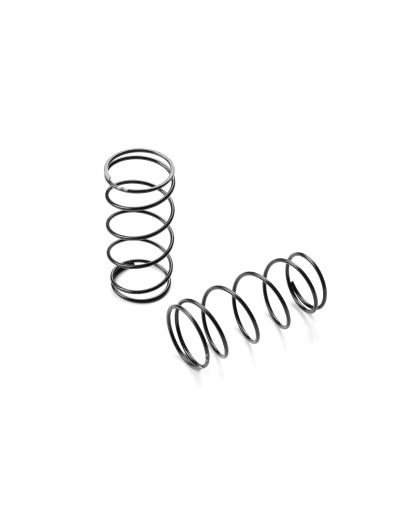 FRONT BIG BORE CONICAL SPRING-SET L42.5MM -2 DOTS (2) - XRAY - 368382
