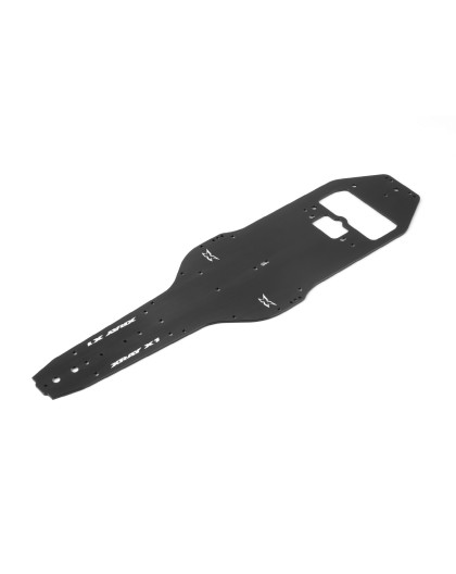 X1 ALU 1-PIECE CHASSIS 2.0MM - SWISS 7075 T6 - XRAY - 371031