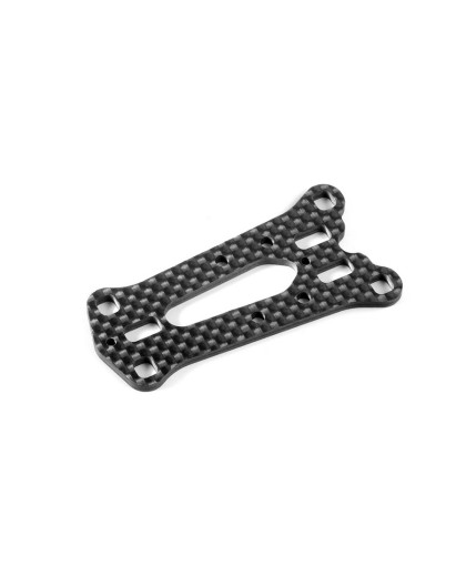 X1'17 Platine supérieur carbone 2.5mm - XRAY - 371064