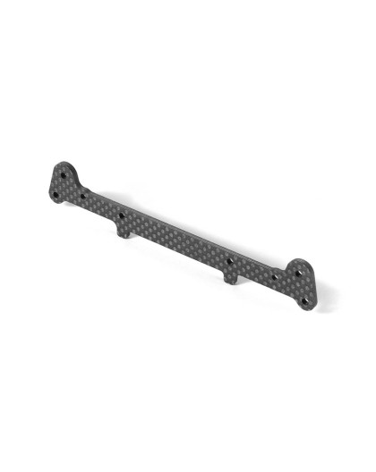 X10'18 Platine inf. AR carbone 2.5mm - XRAY - 371076