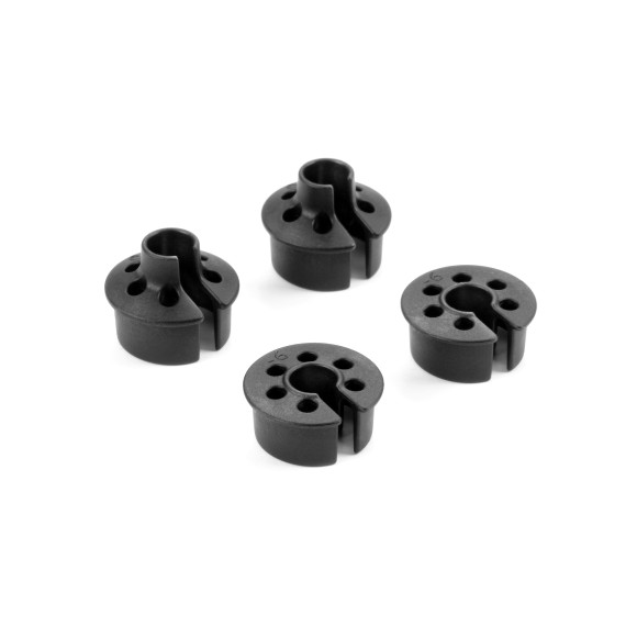 COMPOSITE SPRING COLLAR 0MM & -6MM - BIG BORE (2+2) - XRAY - 368028
