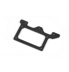 X10'15 GRAPHITE 2.5MM REAR POD LOWER PLATE - 371145 - XRAY