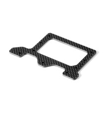 X10'16 GRAPHITE 2.5MM REAR POD LOWER PLATE - 371151 - XRAY