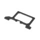 X10'22 GRAPHITE REAR POD LOWER PLATE 2.5MM - XRAY - 371161