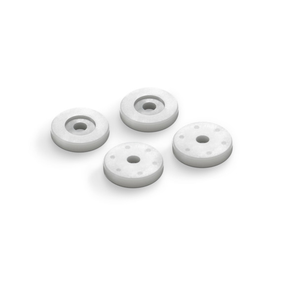 PRECISION SHOCK PISTON BLANKS 2.5MM - BIG BORE (4) - XRAY - 368033