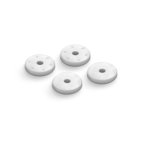 PRECISION SHOCK PISTON BLANKS 2.0MM - BIG BORE (4) - XRAY - 368034