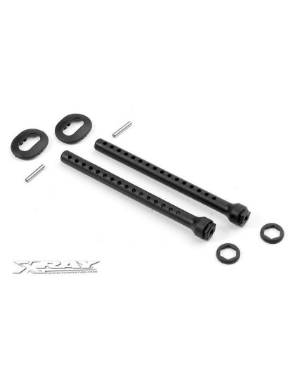 X10 COMPOSITE BODY POST (2) - 371325 - XRAY