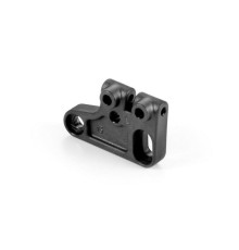 COMPOSITE FRONT UPPER ARM MOUNT - LEFT - GRAPHITE - 372022 - XRAY