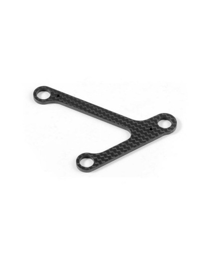 Triangle AV supérieur 2.5mm carbone X1 - XRAY - 372132