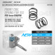 Ressorts hélicoïdale axe 4mm C 1.1 - Noir (2) - XRAY - 372190