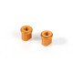 ALU ECCENTRIC BUSHING 0.0MM - ORANGE (2) - 372316-O - XRAY