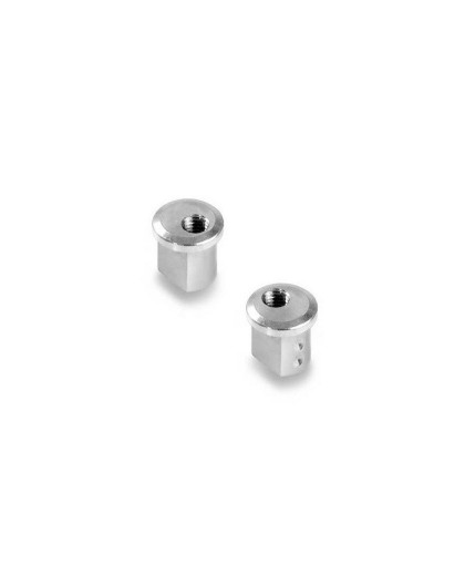 Inserts alu 1.0mm (2) - XRAY - 372318