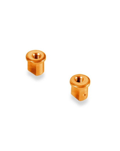 ALU ECCENTRIC BUSHING 0.5MM - ORANGE (2) - 372317-O - XRAY