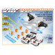 Inserts alu oranges 1.0mm (2) - XRAY - 372318-O