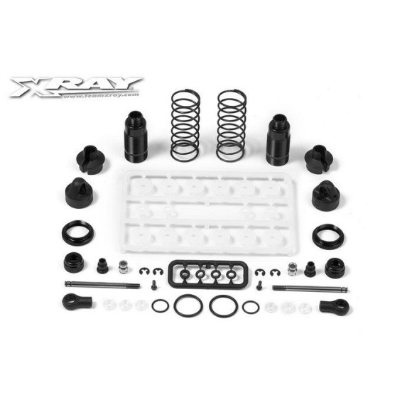 FRONT SHOCK ABSORBERS COMPLETE SET - V3 (2) - 368100 - XRAY