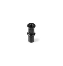 X1 ALU STEERING PIVOT SHAFT - BLACK - XRAY - 372550-K