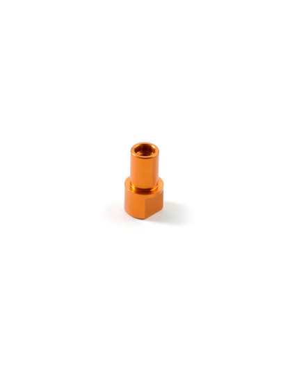 X1 ALU STEERING PIVOT SHAFT - SHORT - 372551-O - XRAY