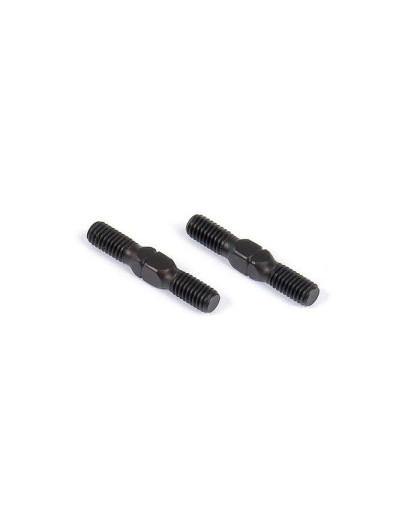 ADJ. TURNBUCKLE M3x17 MM - HUDY SPRING STEEL™ (2) - 372620 - XRAY