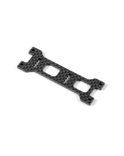 X1 GRAPHITE REAR BULKHEAD BRACE - 373031 - XRAY