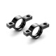 ALU UPPER ECCENTRIC CLAMP FOR BALL-BEARING - SWISS 7075 T6 - 373042 -