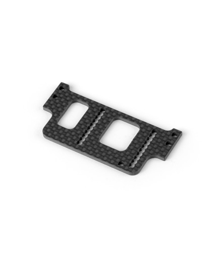 X1'19 GRAPHITE REAR WING MOUNT 2.5MM - 373036 - XRAY