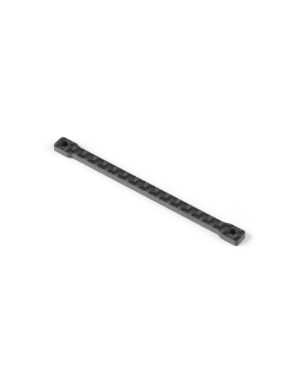 X12 CARBON REAR BULKHEAD BRACE FOR 1-PIECE CHASSIS - XRAY - 373055