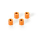 ALU STAND M3 6x6.4MM - ORANGE (4) - 373121-O - XRAY