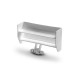 X1 COMPOSITE REAR WING - LIGHTWEIGHT & WIDE - WHITE - 373514 - XRAY