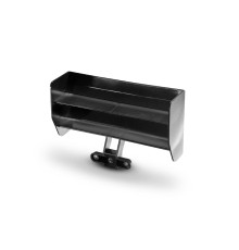 X1 COMPOSITE REAR WING - LIGHTWEIGHT & WIDE - BLACK - 373514-K - XRAY