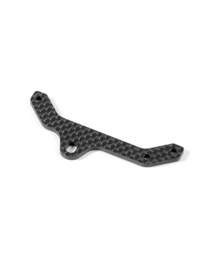 X1 REAR POD UPPER PLATE - GRAPHITE 2.5MM - 373546 - XRAY
