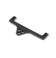 X12 CARBON REAR POD UPPER PLATE FOR 1-PIECE CHASSIS - XRAY - 373558