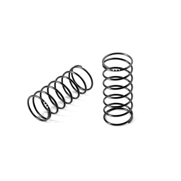 FRONT SPRING-SET PROGRESSIVE L 40MM - 3 DOTS (2) - 368175 - XRAY