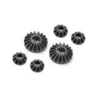 COMPOSITE GEAR DIFF BEVEL & SATELLITE GEARS (2+4) - 374930 - XRAY