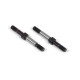 FRONT WHEEL AXLE - HUDY SPRING STEEL (2) - 375220 - XRAY