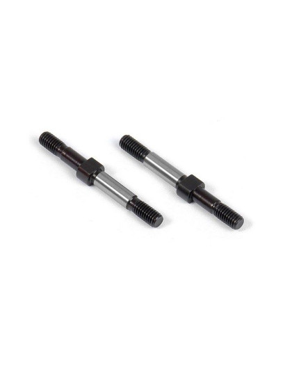 FRONT WHEEL AXLE - HUDY SPRING STEEL (2) - 375220 - XRAY