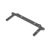 X1 CARBON REAR BRACE FOR 1-PIECE CHASSIS - XRAY - 376113